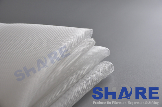 250 Micron Nylon Monofilament Filter Mesh 41% Open Area, Heat Setting Treatment Finish