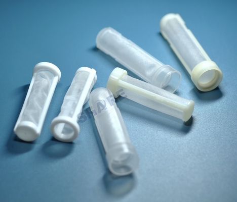 200 Micron Tubular Filter In PP With Nylon Mesh For Blood Hemodialysis Drip Chambers