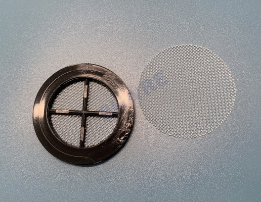 Polyester Filter Mesh Precut Disc Screen Thermal Resistant For Oil Heater Filter