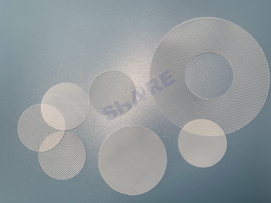 100 Micron Polyester Filter Mesh Disc For Lab Cleanliness Analysis 47mm