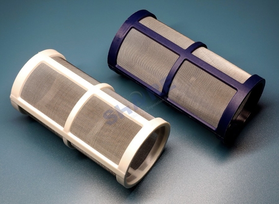 OEM Irrigation Suction Water Filter To Feed Moulded Filter With Wire Screen
