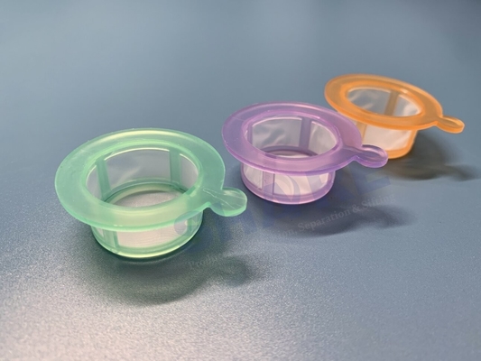 150 Mesh 100um Disposable Cell Strainer with PP/Nylon Mesh for 50ml Conical Tubes