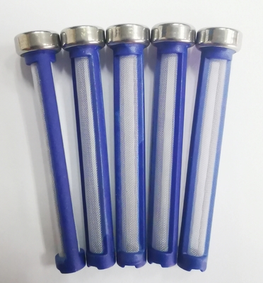 Fuel Injector Micro Basket Filter, Size: 6.6*30mm Polyester Mesh Stainless Ring, Fuel Injector Repair Kits For Bosch