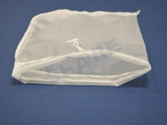 Food Grade Polyester/Nylon Mesh Bag with Zipper Micron 100 200 300 400 500 600 700 800 900 1000