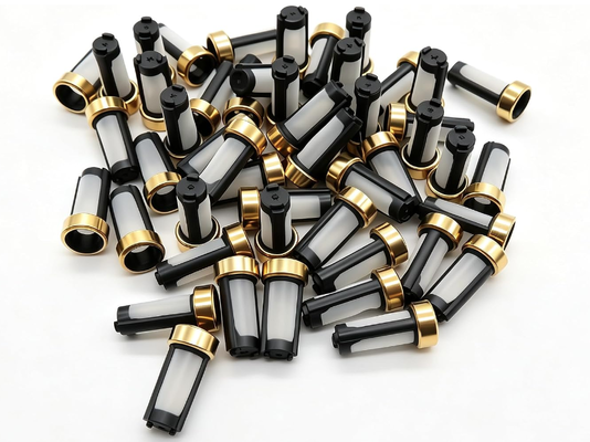 6.6x2.8x13.7mm Injector Fuel Filter for Universal Auto Engineer Nozzle Basket Kit Replacement