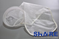 Food Industry 200 Micron Mesh Filter Bags Low Elongation Plain Weave Custom Size
