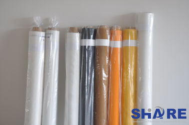 Plain Weave Polyester Printing Mesh High Elasticity For Textile Garment