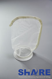 Monofilament Liquid Filter Bags With Drawstring As Top Collar Rating From 1um To 2000um