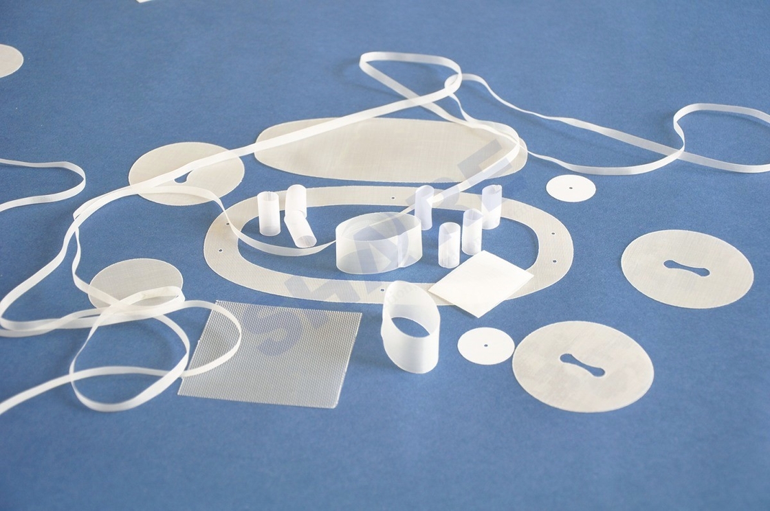 40 Micron Nylon Mesh Screen Cutted Shapes Disc For Injection Moulding Filters