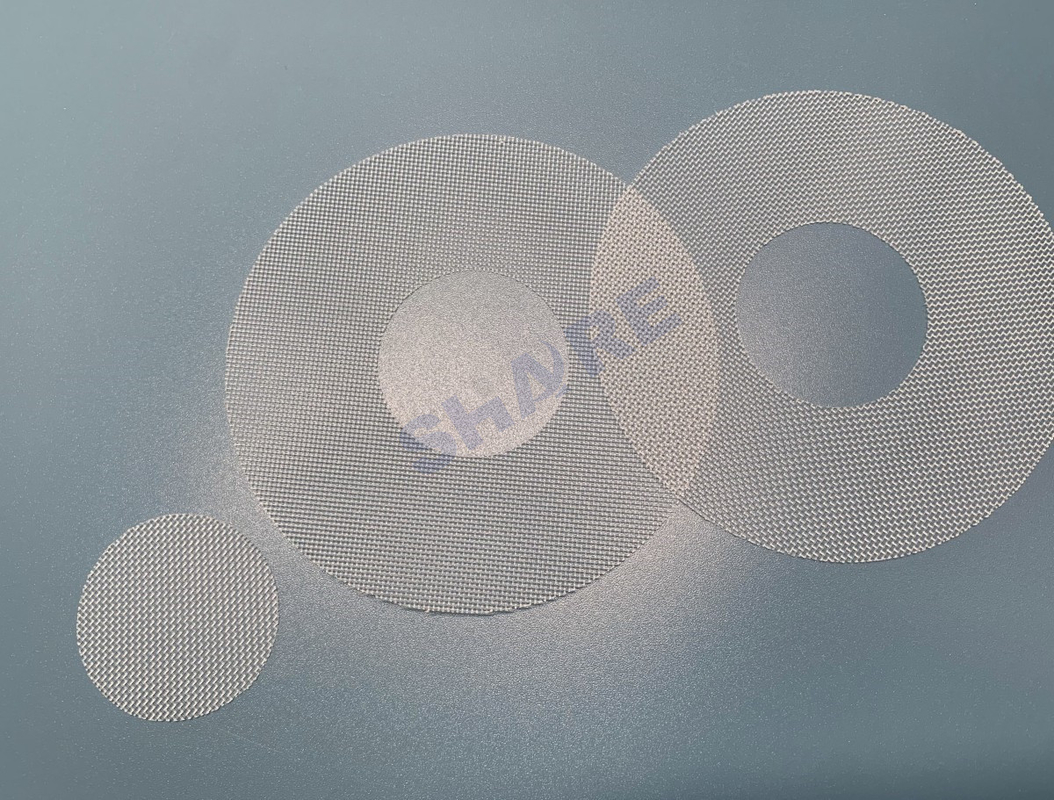 Micron 100μM Nylon Mesh Disc Filter For Laboratory Cleanliness Analysis