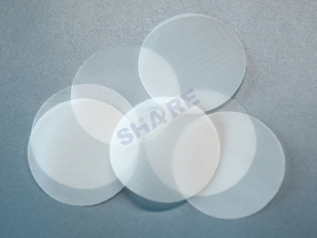 100 Micron Polyester Filter Mesh Disc For Lab Cleanliness Analysis 47mm