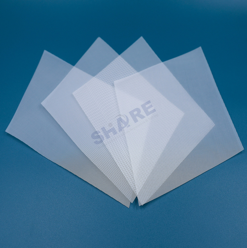 Square Mesh Opening 950 Micron Nylon Monofilament Filter Mesh, 58% Open Area