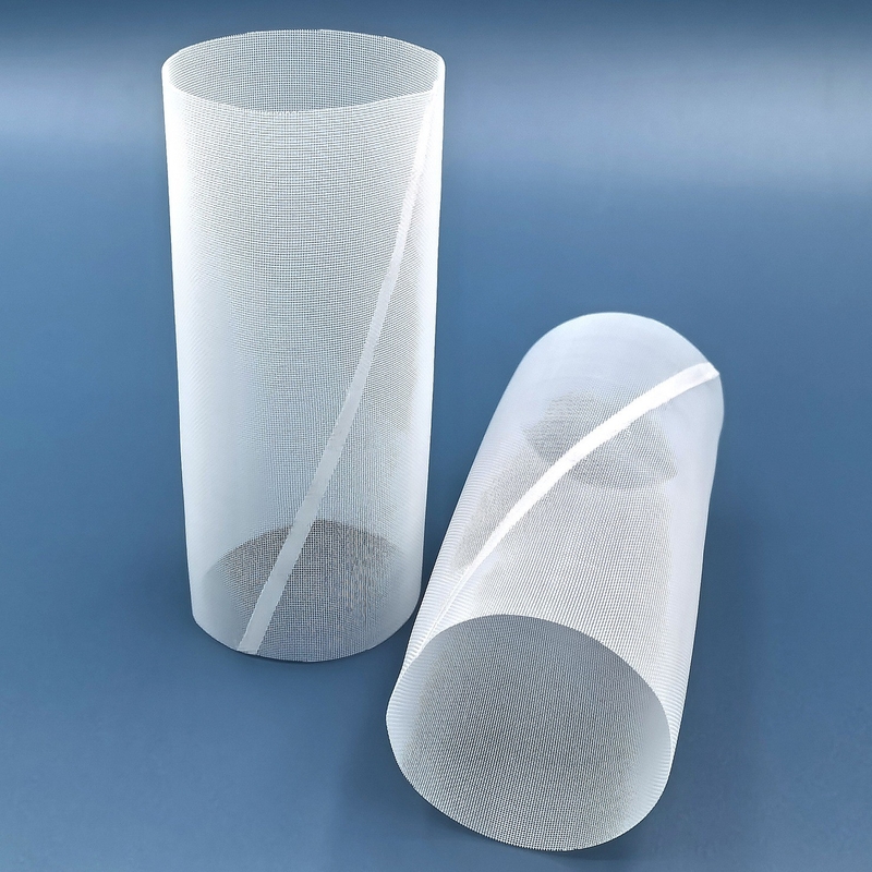 Customized Nylon Monofilament Filter Mesh Cylinder for Micron Rating 3um to 2500um