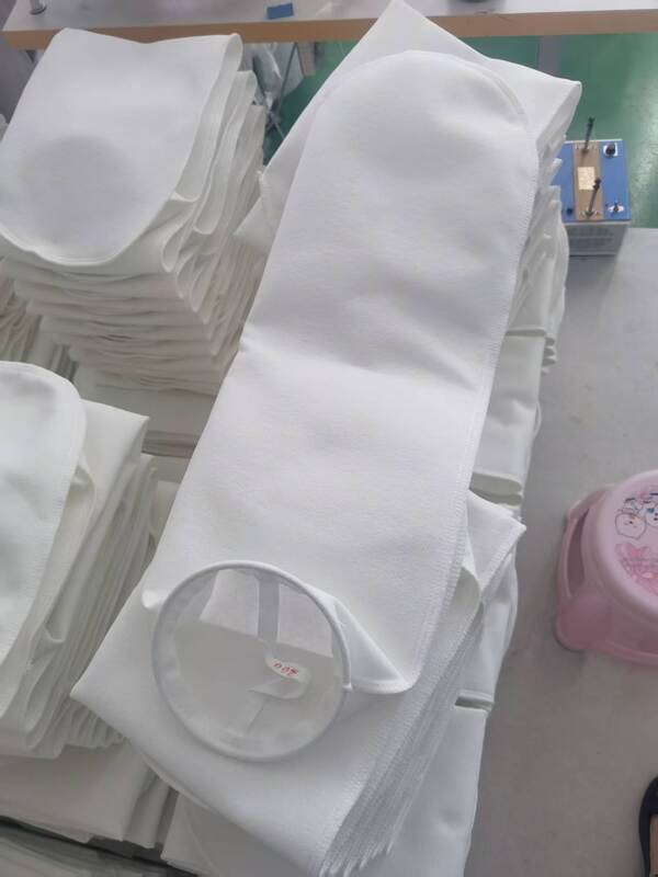 Polyester Felt 1 Micron Filter Bag Size 1#, 7*16 Inch, Best for General Purpose, Water-based Fluids, Mild Chemicals, Coatings