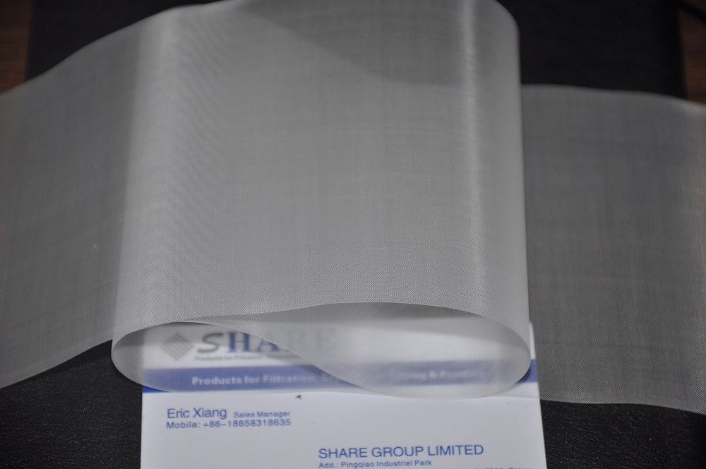 Blood Filtration Polyester Filter Mesh Micron Rating 5-1500UM With Stable Yarn Connection