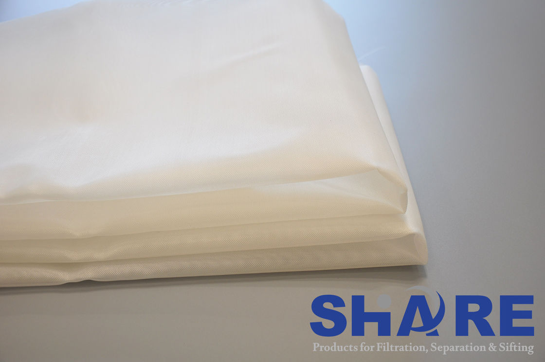 Acid Resistance Polyester Screen Mesh Width 360MM Maximum With Good Solvents Stablity