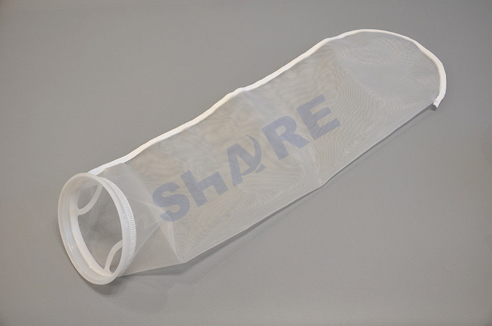 Monofilament Mesh Liquid Filter Bags Sewn Sealed For Industry Filtration