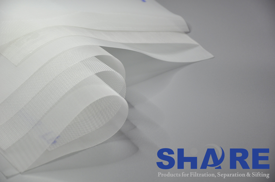 Excellent Dimensional Stability Polyester Filter Mesh rated from 950um to 23um suitable solution for outdoor environment