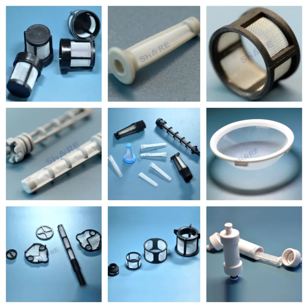 Industrial Over Molded Plastic Filter In Cone Cylinder Disc Pleated Panel Or Specialised Mesh Filters 11