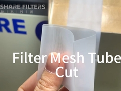 Nylon Polyester Filter Mesh Tube 30 50 100 150 200 250 300 Micron for Water Oil Fuel Filtration