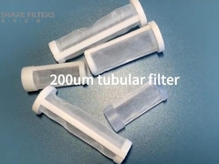 200 Micron Blood Tubular Filter Size OD13.4x32.4mm, OD16.9x40.4mm, 16.5x52.2mm