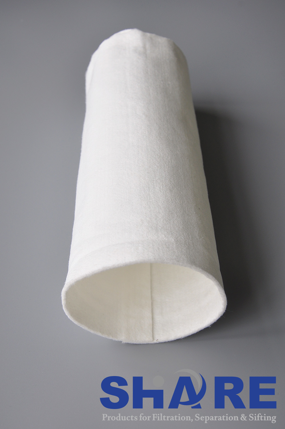 thumbnail image 2 of 100 Micron Welded Polyester Felt Filter Bag 7" X 32" Industrial Size #2 2 of 10